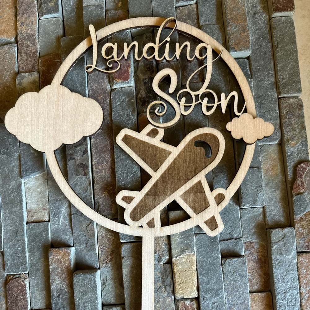 Custom handmade cake toppers